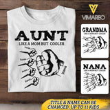 Personalized Aunt Kid Tshirt Printed 22APR-DT25