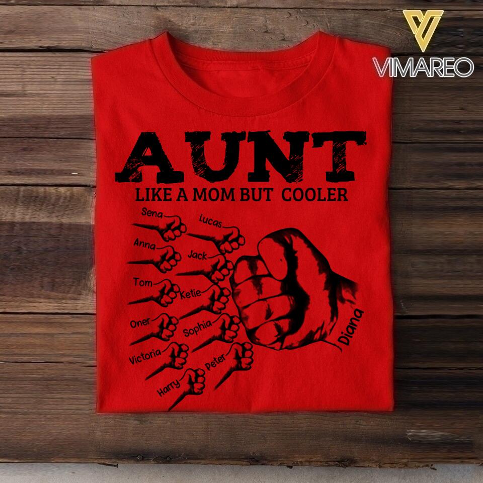Personalized Aunt Kid Tshirt Printed 22APR-DT25