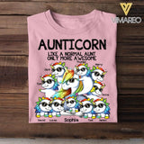 Personalized Aunticorn Tshirt Printed 22APR-DT25