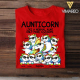 Personalized Aunticorn Tshirt Printed 22APR-DT25
