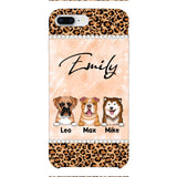 Personalized Dog Lover Phone Case Printed 22APR-LN26