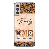 Personalized Dog Lover Phone Case Printed 22APR-LN26