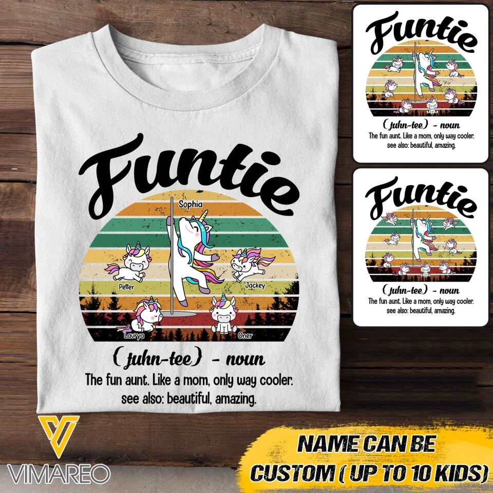 DH Personalized Funtie Kid Tshirt Printed HQ2604