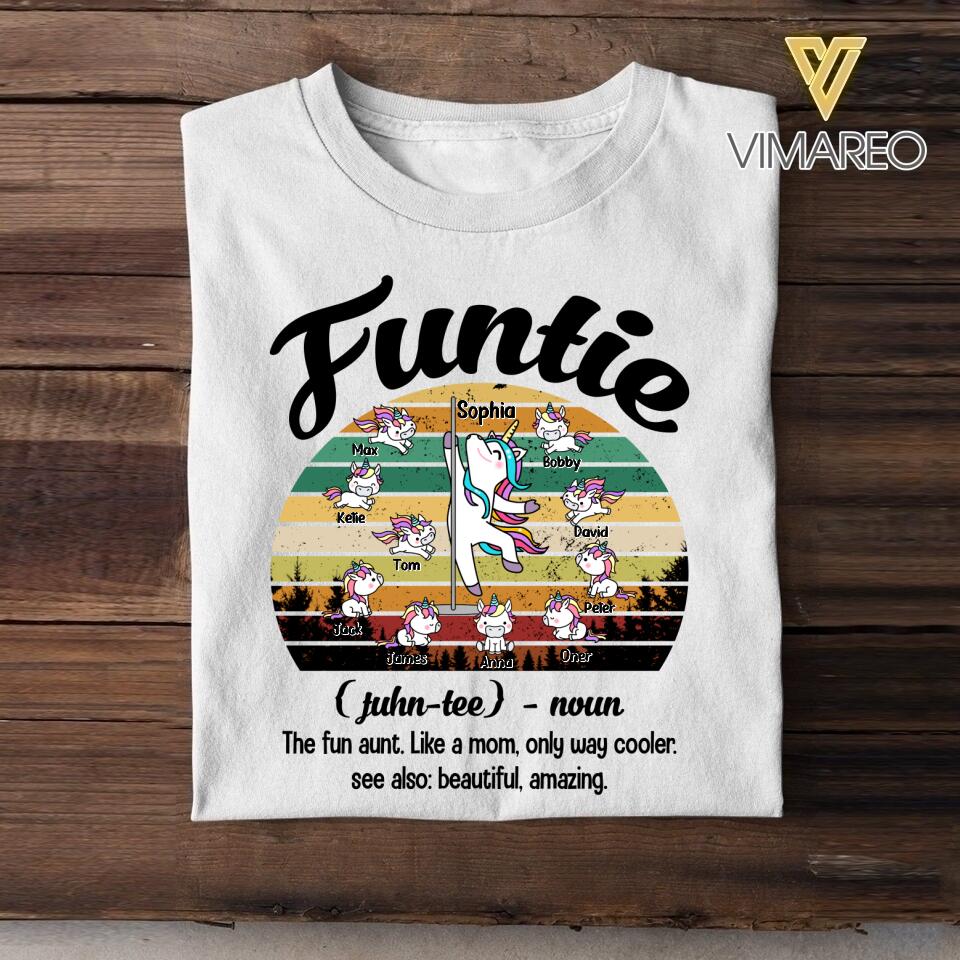 DH Personalized Funtie Kid Tshirt Printed HQ2604