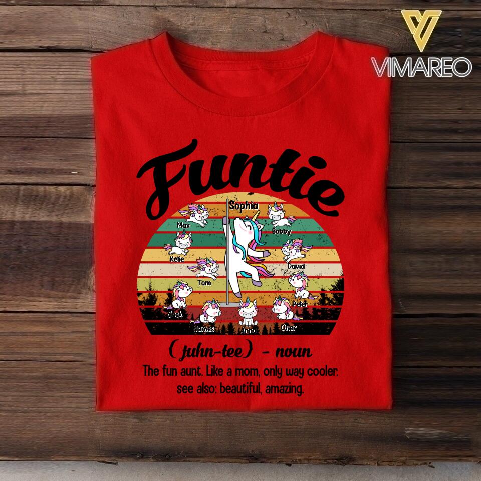 DH Personalized Funtie Kid Tshirt Printed HQ2604