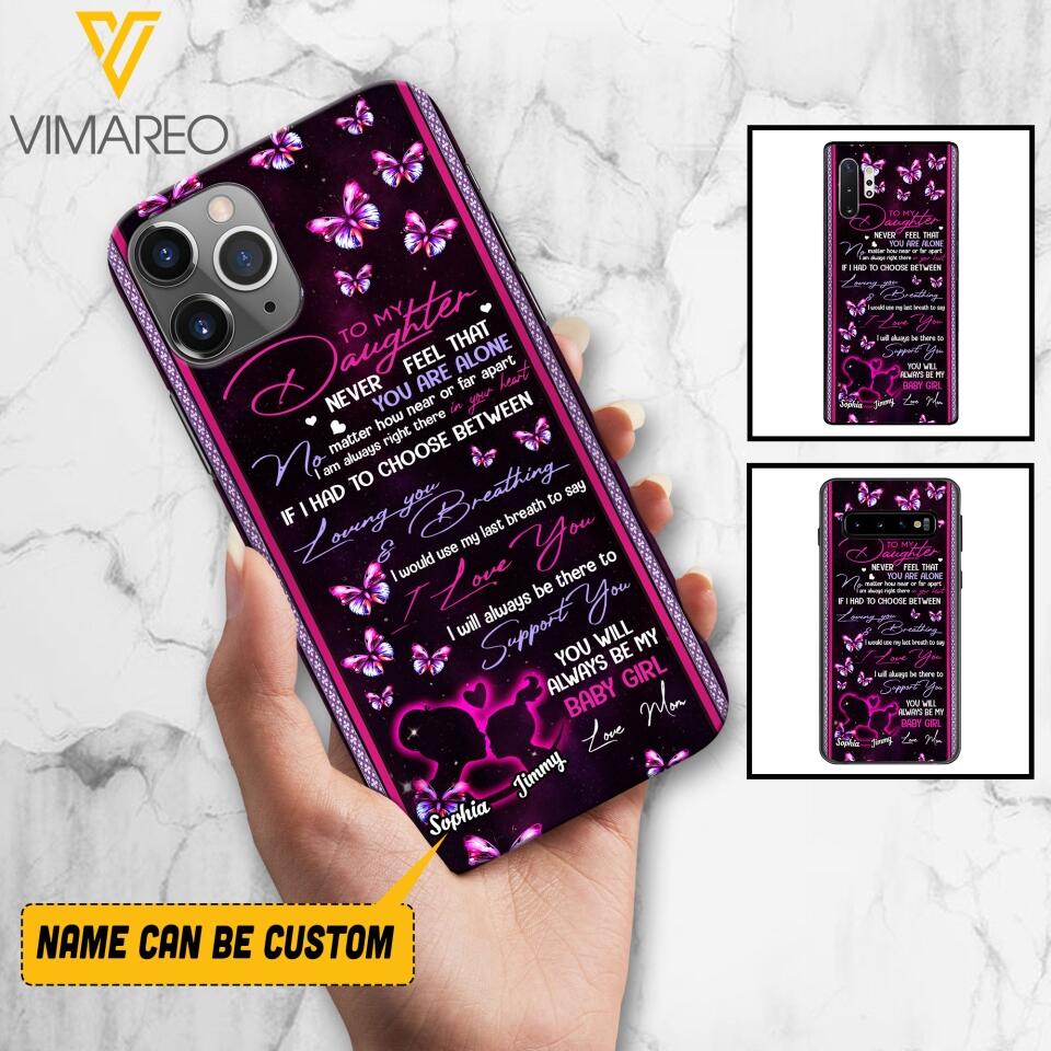 Personalized To My Daughter Phone Case Printed 22APR-HQ26
