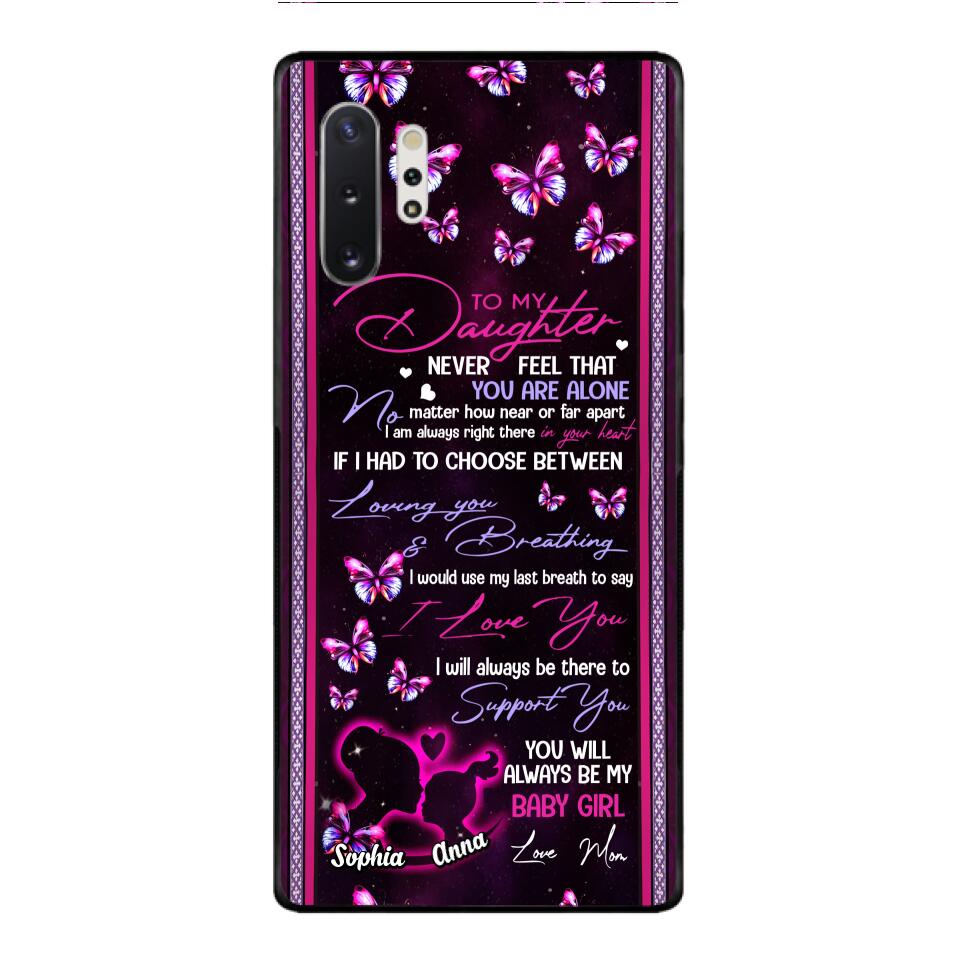 Personalized To My Daughter Phone Case Printed 22APR-HQ26