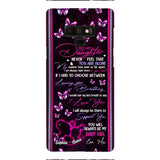 Personalized To My Daughter Phone Case Printed 22APR-HQ26