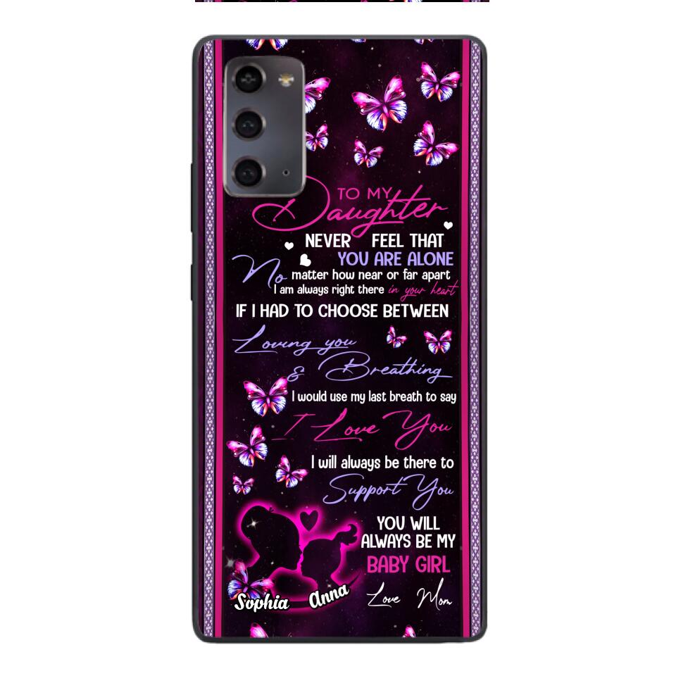 Personalized To My Daughter Phone Case Printed 22APR-HQ26