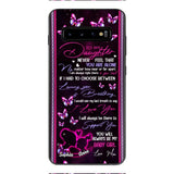 Personalized To My Daughter Phone Case Printed 22APR-HQ26