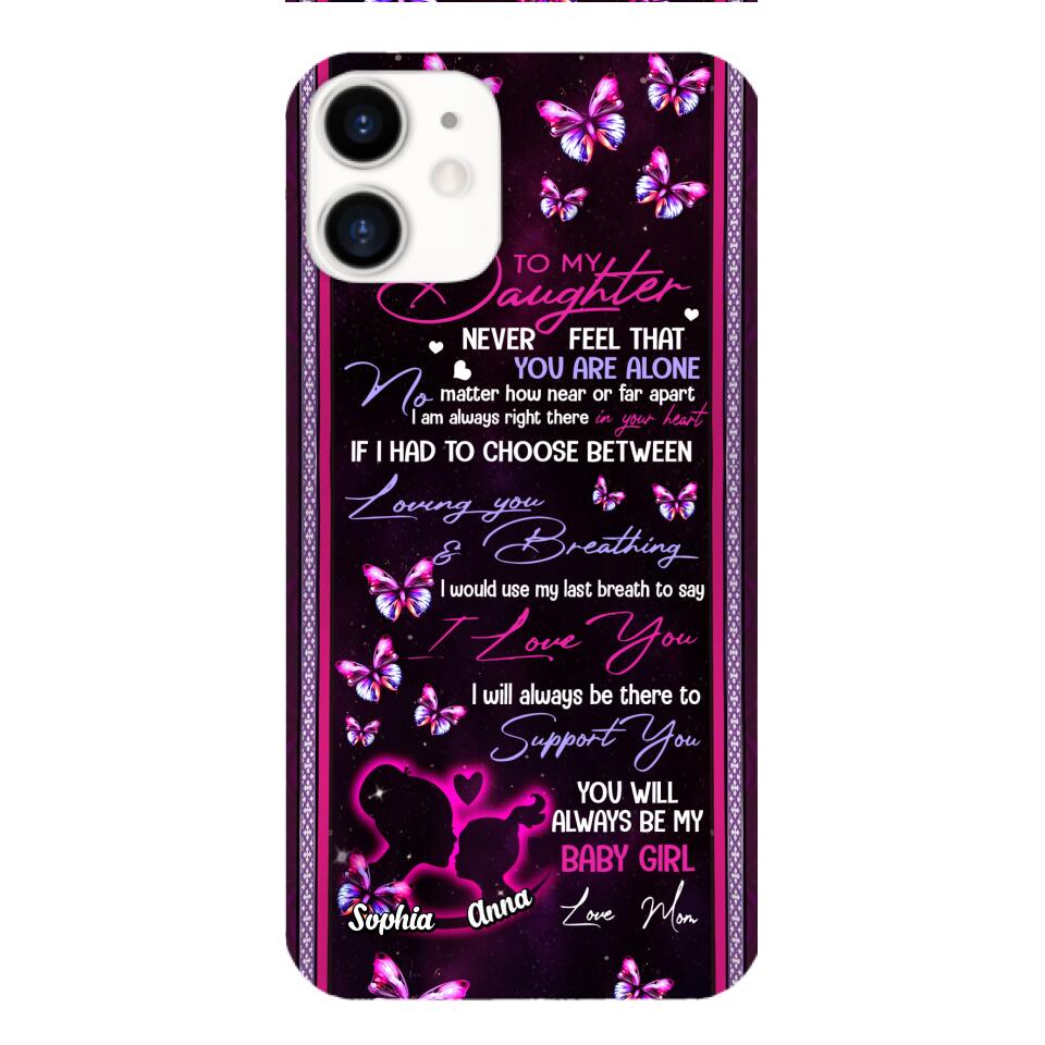 Personalized To My Daughter Phone Case Printed 22APR-HQ26