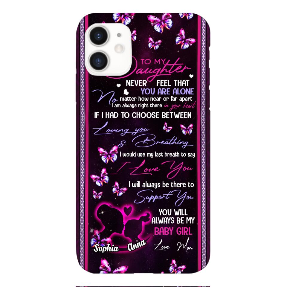 Personalized To My Daughter Phone Case Printed 22APR-HQ26
