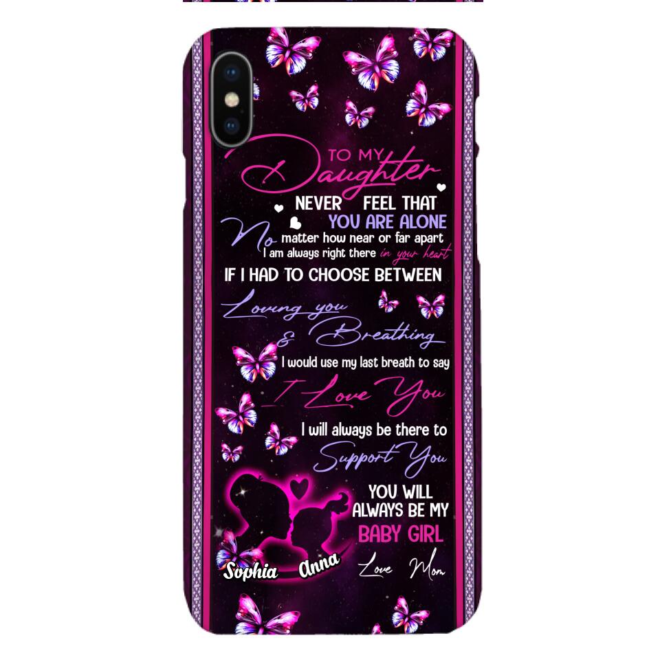 Personalized To My Daughter Phone Case Printed 22APR-HQ26