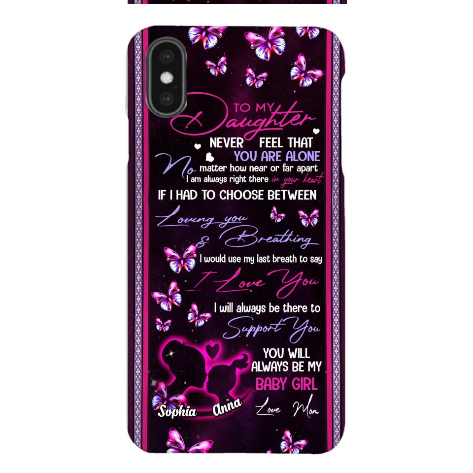 Personalized To My Daughter Phone Case Printed 22APR-HQ26