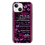 Personalized To My Daughter Phone Case Printed 22APR-HQ26