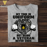 Personalized Australian Veterans/Soldier Tshit Printed 22APR-DT26
