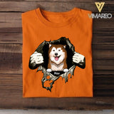 Personalized Dog Lover Tshit Printed 22APR-LN26