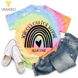 PERSONALIZED SCHOOL OUT FOR SUMMER TIE DYE TSHIRT QTDT2704