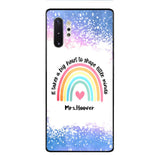 PERSONALIZED IT TAKES A BIG HEART TO SHAPE LITTE MINDS PHONECASE QTVQ2704
