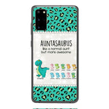 Personalized Auntasaurus Phone Case Printed 22APR-HC27