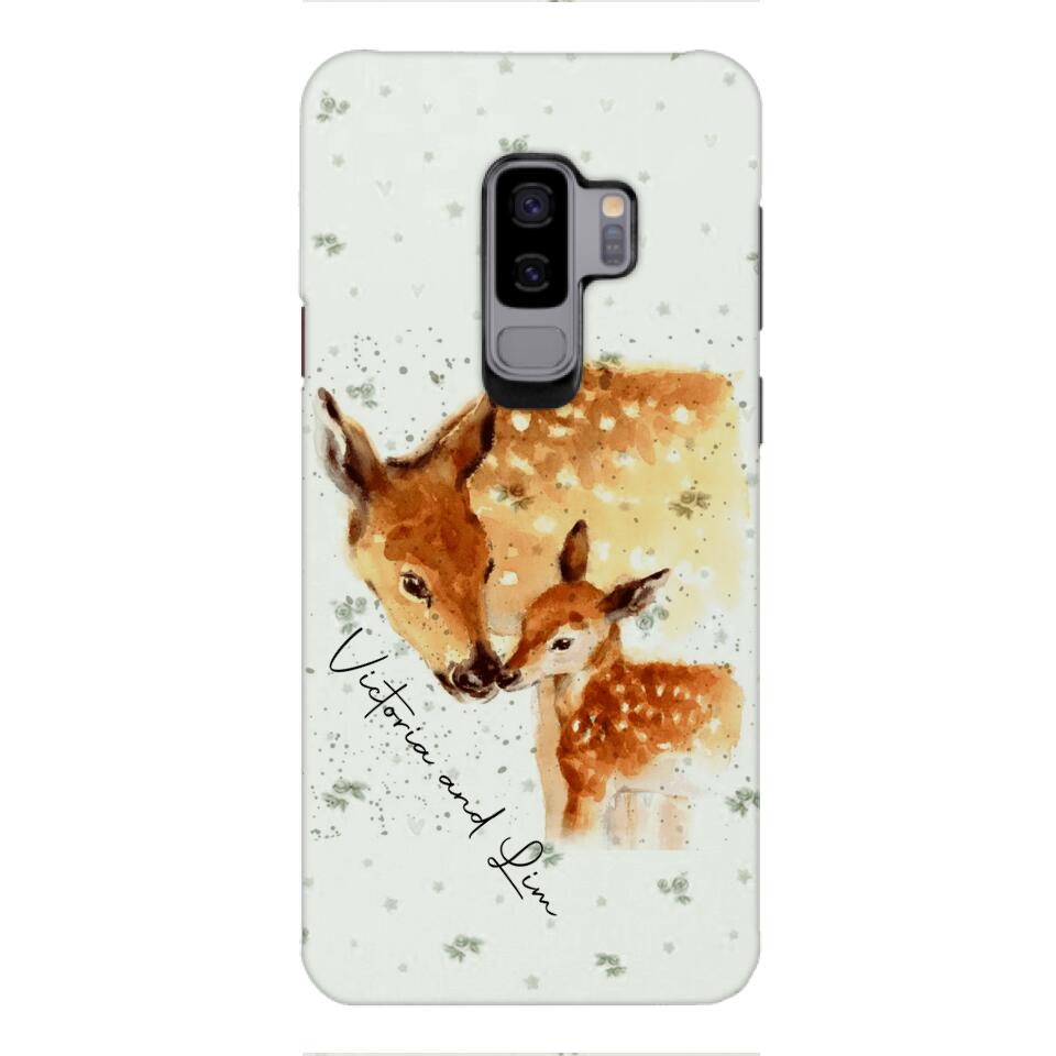 PERSONALIZED DEER PHONECASE QTHC2704