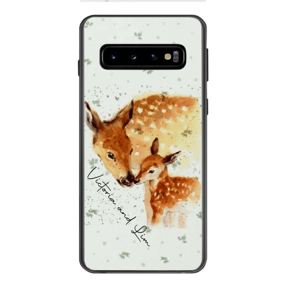 PERSONALIZED DEER PHONECASE QTHC2704