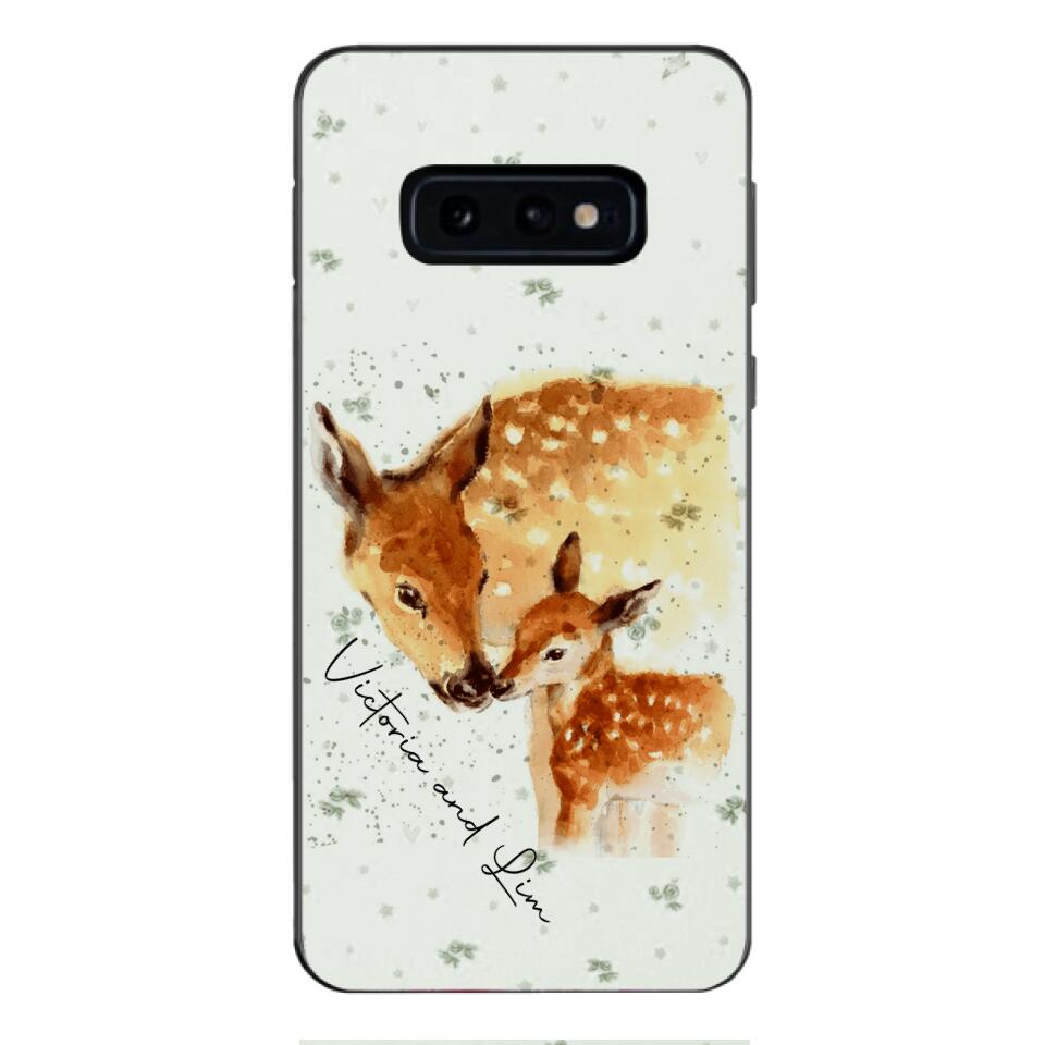 PERSONALIZED DEER PHONECASE QTHC2704