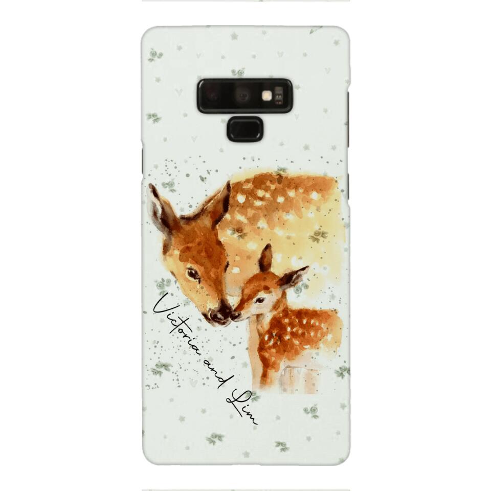PERSONALIZED DEER PHONECASE QTHC2704