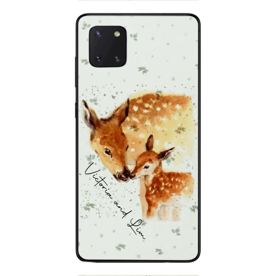 PERSONALIZED DEER PHONECASE QTHC2704