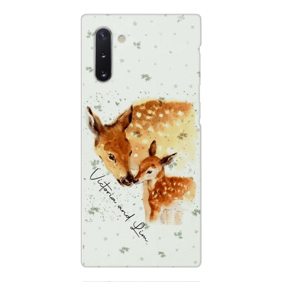 PERSONALIZED DEER PHONECASE QTHC2704