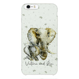 PERSONALIZED ELEPHANT PHONECASE QTHC2704