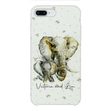 PERSONALIZED ELEPHANT PHONECASE QTHC2704
