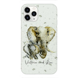 PERSONALIZED ELEPHANT PHONECASE QTHC2704