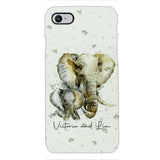PERSONALIZED ELEPHANT PHONECASE QTHC2704