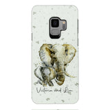 PERSONALIZED ELEPHANT PHONECASE QTHC2704