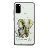 PERSONALIZED ELEPHANT PHONECASE QTHC2704