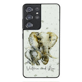PERSONALIZED ELEPHANT PHONECASE QTHC2704