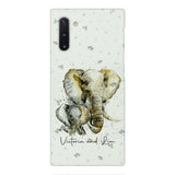 PERSONALIZED ELEPHANT PHONECASE QTHC2704