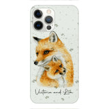 PERSONALIZED FOX PHONECASE QTHC2704