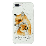 PERSONALIZED FOX PHONECASE QTHC2704