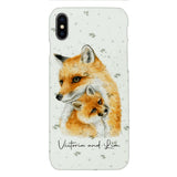 PERSONALIZED FOX PHONECASE QTHC2704