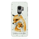 PERSONALIZED FOX PHONECASE QTHC2704