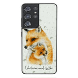 PERSONALIZED FOX PHONECASE QTHC2704