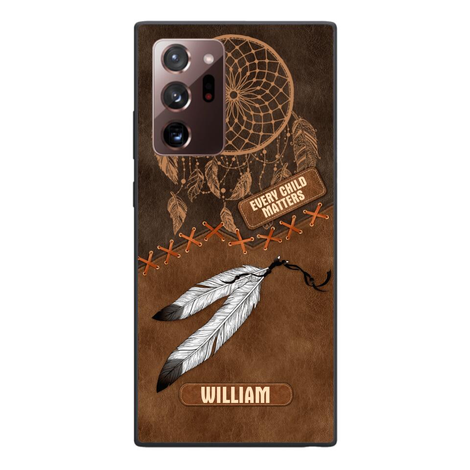 PERSONALIZED NATIVE AMERICAN EVERY CHILD MATTERS  PHONECASE QTDT2804