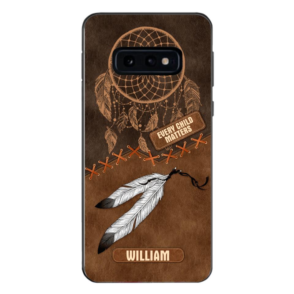 PERSONALIZED NATIVE AMERICAN EVERY CHILD MATTERS  PHONECASE QTDT2804