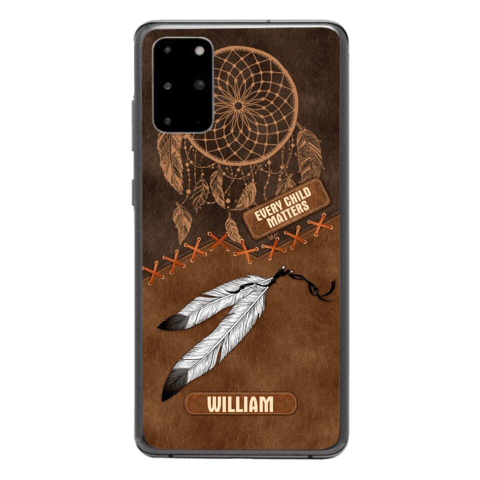 PERSONALIZED NATIVE AMERICAN EVERY CHILD MATTERS  PHONECASE QTDT2804