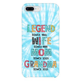 PERSONALIZED LEGEND WIFE MOM AND GRANDMA PHONECASE QTTN2804