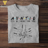 Personalized Auntie Kid Tshirt Printed 22APR-LN28