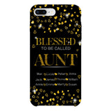 PERSONALIZED BLESSED TO BE CALLED GRANDMA KID NAME PHONECASE QTDT2904