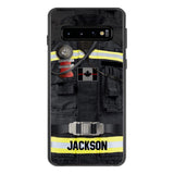 DH Personalized Canadian Firefighter Phone Case Printed DT045